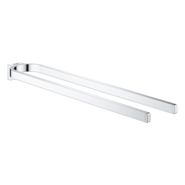 grohe selection handdoekhouder dubbel 36cm vast chroom sw444098