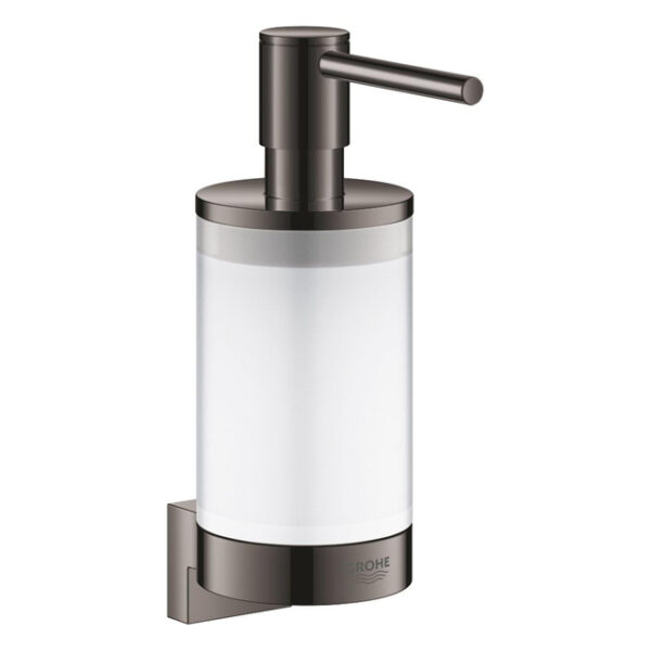 grohe selection wandhouder t.b.v. glas en zeepdispenser hard graphite sw499720