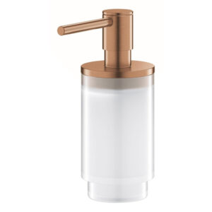 grohe selection zeepdispenser glas 130ml brushed warm sunset sw444101