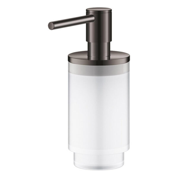 GROHE Selection zeepdispenser glas 130ml hard graphite 41028A00