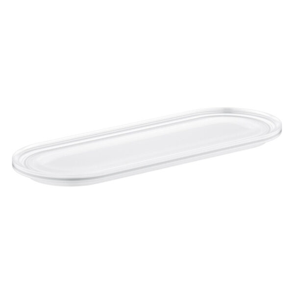 grohe selection zeepschaal glas z. houder handdoekring sw444151