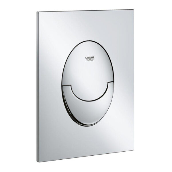 GROHE Skate S-size bedieningsplaat dualflush 13x17.2cm chroom 37965000