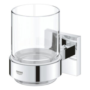 grohe start cube glas met houder chroom sw878128