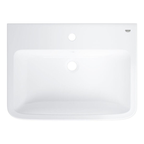 Grohe Start Edge wastafel m. kraangat m. overloop 60x44.4cm wit 39950000