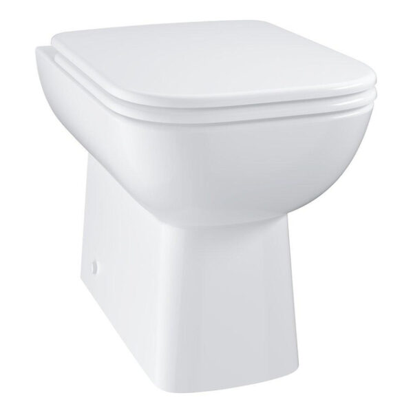 Grohe Start Edge wc pack m. duoblokpot diepspoel rimless inclusief reservoir m. zijaansluiting 35.9x66.5x81.5cm m. closetzitting m. softclose en quick release wit 39814000