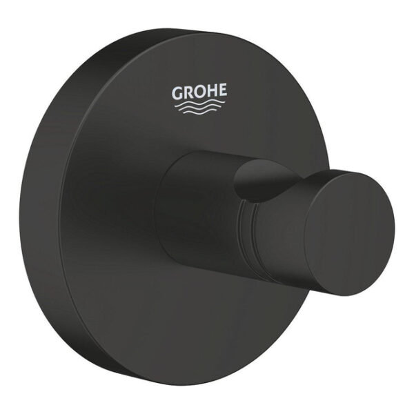 Grohe Start handdoekHaak - mat zwart 411732430