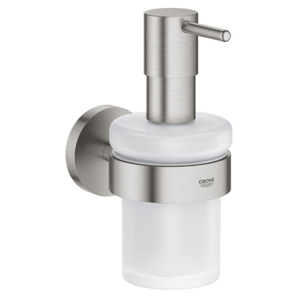 Grohe Start Zeepdispenser - houder - supersteel - rvs-look 41195DC0