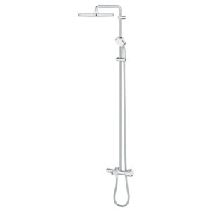 grohe tempesta cosmopolitan cube regendoucheset opbouw badkraan hoofddouche 25cm handdouche rond chroom sw490426