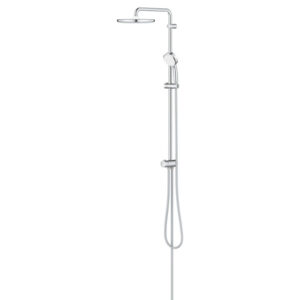 GROHE Tempesta Cosmopolitan Flex Regendoucheset Opbouw - hoofddouche 25cm - handdouche rond - met omstelling - chroom 26675000