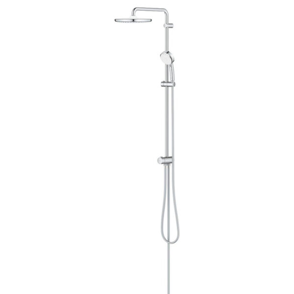 GROHE Tempesta Cosmopolitan Flex Regendoucheset Opbouw - hoofddouche 25cm - handdouche rond - met omstelling - chroom 26675000