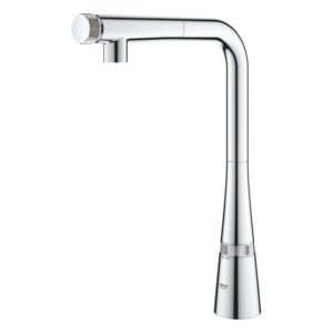 GROHE Zedra Keukenkraan - hoog - uittrekbare uitloop - chroom 31593002