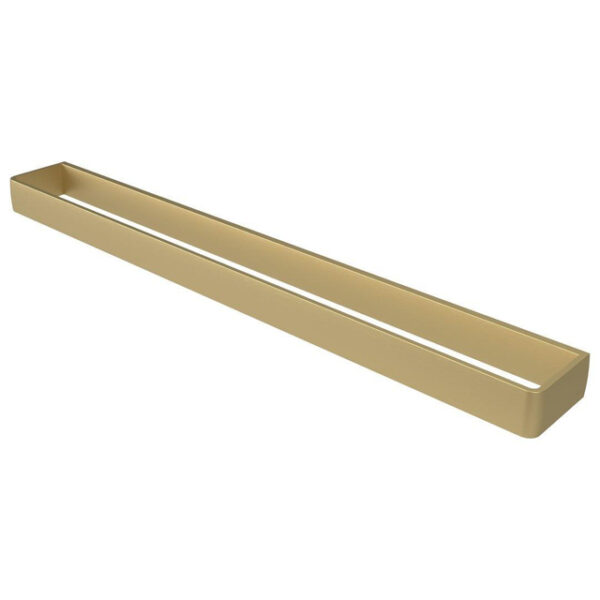 haceka aline handdoekhouder 61cm aluminium geborsteld goud sw654038