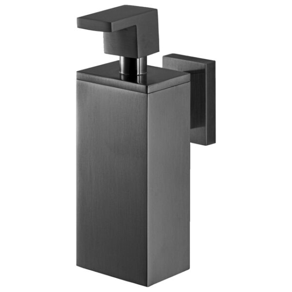 haceka edge zeepdispenser grafiet gunmetal sw654125