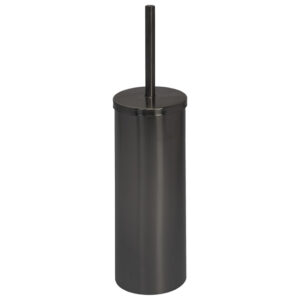 haceka kosmos toiletborstelset wandmodel grafiet gunmetal sw654107