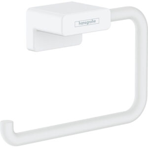 Hansgrohe Addstoris closetrolhouder zonder klep mat wit 41771700