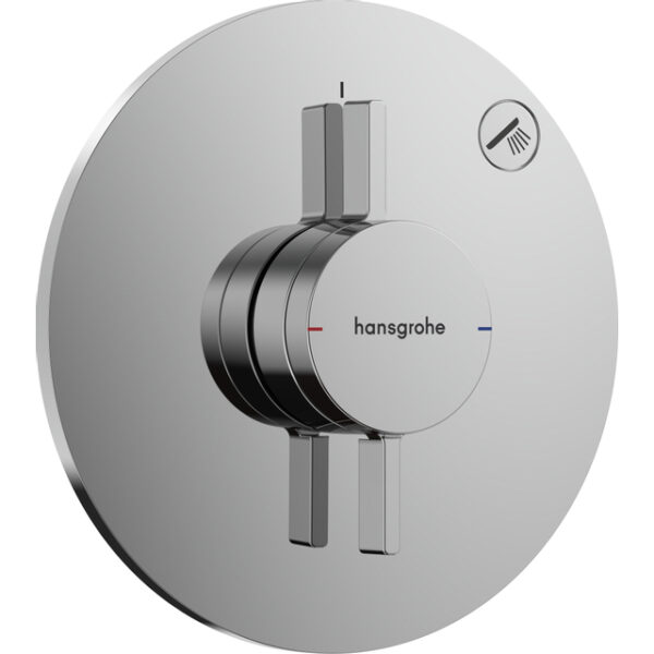 Hansgrohe Duoturn S inbouwkraan voor 1 functie chroom 75618000