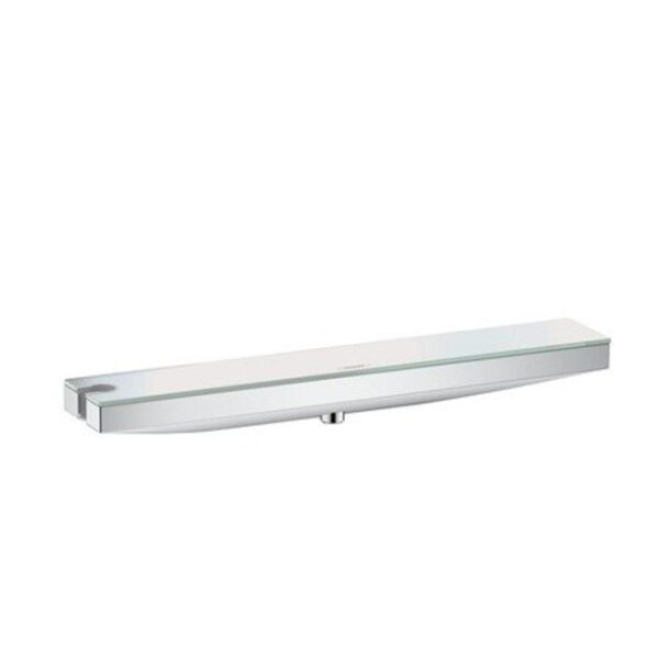 Hansgrohe Fixfit Porter 500 muuraansluiting m. planchet met douchehouder links 50.2x8.2cm chroom 26843000