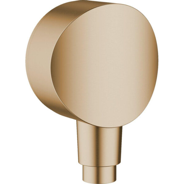 hansgrohe fixfit slangaansluiting dn15 brushed bronze sw878799