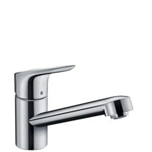 hansgrohe focus 1 gats keukenkraan 100 m. 360 draaibare uitloop chroom sw454529