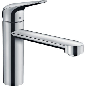 hansgrohe focus m42 1 gr keukenmengkraan 120 coolstart chroom sw529016