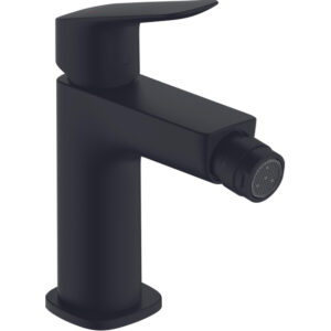 hansgrohe logis bidetmengkraan 110 fine met trekwaste matzwart sw918287