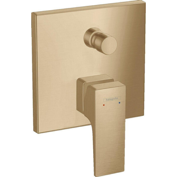 Hansgrohe Metropol afbouwdeel v. inbouw badkraan met omstel m. zekerheidscombinatie brushed bronze 32546140