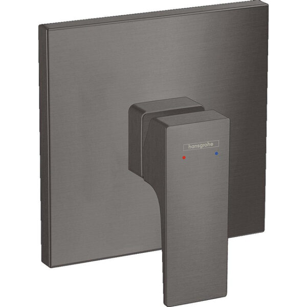 hansgrohe metropol afbouwdeel v. inbouw douchekraan brushed black chroom sw358696