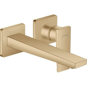 Hansgrohe Metropol afbouwdeel wandkraan met voorsprong uitloop 22.5cm brushed bronze 32526140