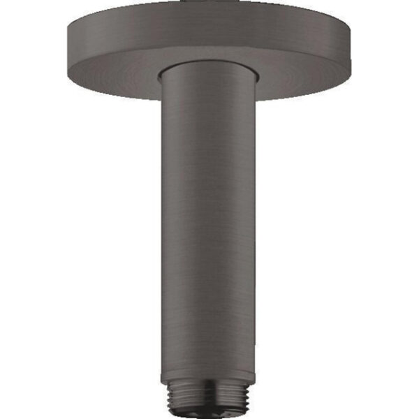 Hansgrohe plafondbevestiging S G 1/2x10cm brushed black chroom 27393340