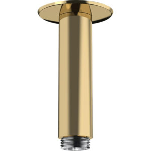 Hansgrohe plafondbevestiging/verlengset polished gold optic 27479990