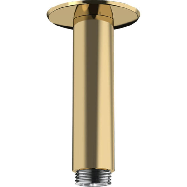 Hansgrohe plafondbevestiging/verlengset polished gold optic 27479990