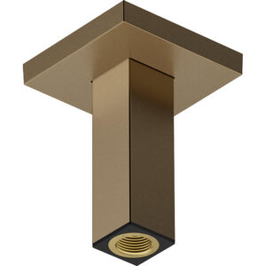 hansgrohe pulsify e plafondaansluiting 10cm brushed bronze sw918114