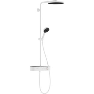 hansgrohe pulsify s showerpipe 260 1jet ecosmart met 400 m.wit sw918148