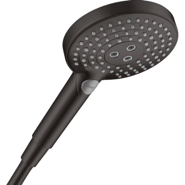 hansgrohe raindance select s handdouche 120 3jet ecosmart 9l min mat zwart sw528858