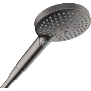 hansgrohe raindance select s handdouche 120 3jet powderrain brushed black chrome sw541891