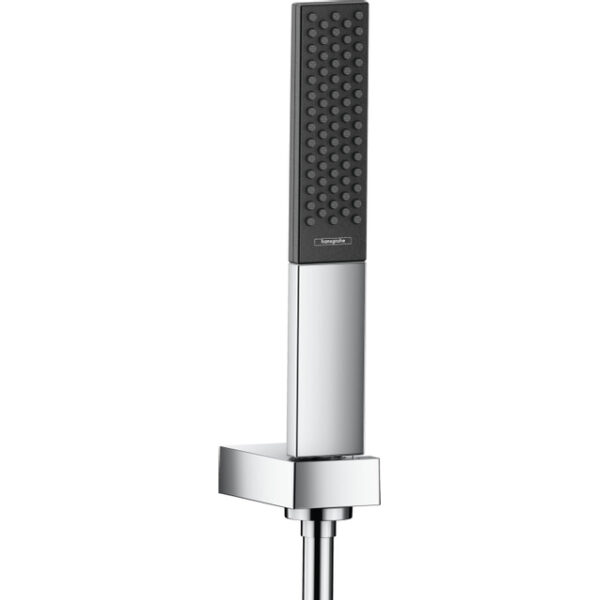 Hansgrohe Rainfinity badset m. PowderRain 100 1jet staafhanddouche met wandhouder met doucheslang 125cm chroom 26857000