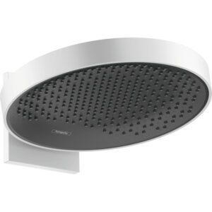 hansgrohe rainfinity powderrain hoofddouche 360 1jet met douchearm 10 30 verticaal kantelbaar o36cm mat wit sw297606