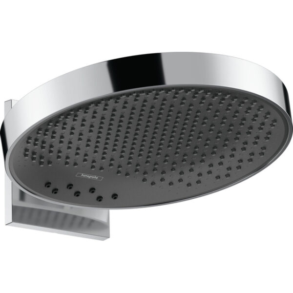 Hansgrohe Rainfinity PowderRain hoofddouche 360 3jet met douchearm 10-30° verticaal kantelbaar Ø36cm chroom 26234000