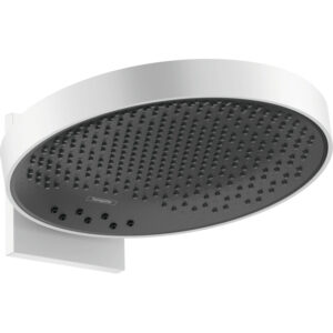 Hansgrohe Rainfinity PowderRain hoofddouche 360 3jet met douchearm 10-30° verticaal kantelbaar Ø36cm mat wit 26234700