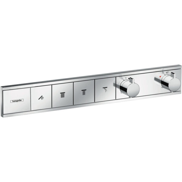 Hansgrohe RainSelect afbouwdeel voor inbouw douchekraan thermostatisch voor 4 functies 59.8x90cm chroom 15382000