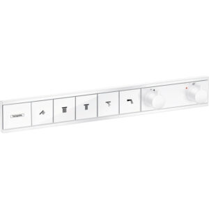 Hansgrohe RainSelect afbouwdeel voor inbouw douchekraan thermostatisch voor 5 functies 66.9x90cm mat wit 15384700