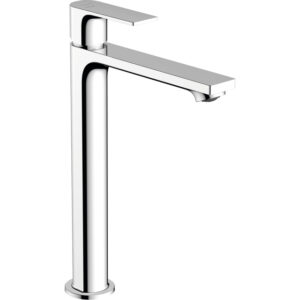 hansgrohe rebris e 1 gats highriser wastafelkraan 240 coolstart m. waste chroom sw796363