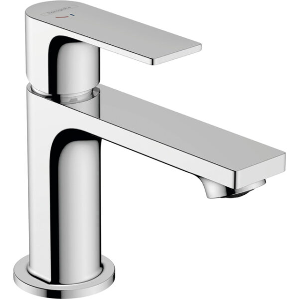 Hansgrohe Rebris E 1-gats wastafelkraan 80 coolstart m. waste chroom 72553000