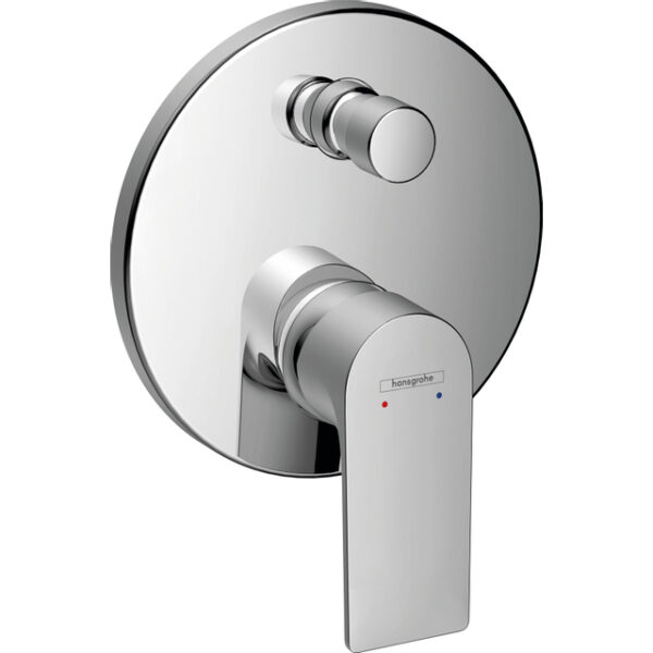 Hansgrohe Rebris e 1-gr inbouw badkraan met zekerheidscombinatie chr. 72469000