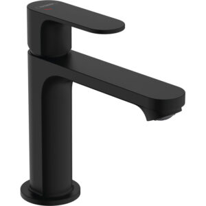 Hansgrohe Rebris S 1-gats wastafelkraan 110 coolstart m. waste ecosmart+ 4 l/min mat zwart 72588670