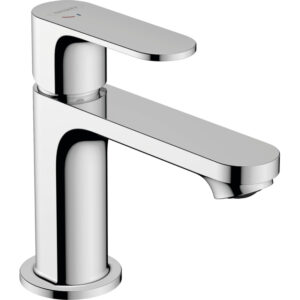 hansgrohe rebris s 1 gats wastafelkraan 80 coolstart m. waste chroom sw796331