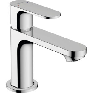 hansgrohe rebris s 1 gats wastafelkraan 80 m. waste chroom sw796360