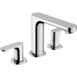 Hansgrohe Rebris s wastafelmengkraan 110 met trekwaste chroom 72530000