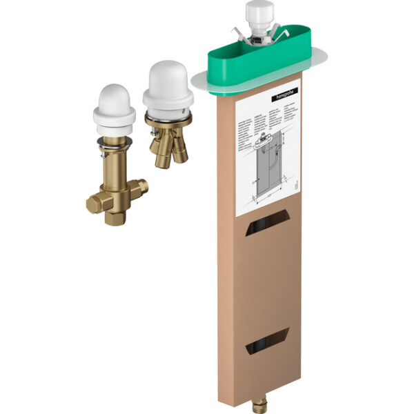 Hansgrohe sBox inbouwdeel 3-gats badrandkraan 13481180