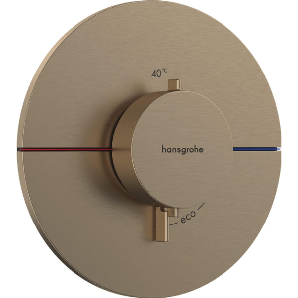 Hansgrohe Showerselect thermostaat inbouw brushed bronze 15559140